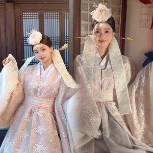 新款朝鲜族服装女装传统韩服影楼拍照写真礼服延吉打卡网红旅拍服