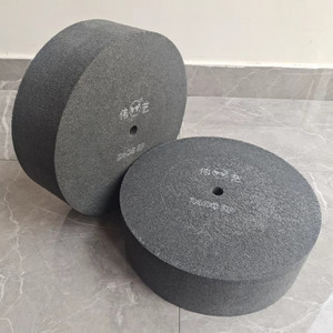 伟艺尼龙轮5p 12*4寸拉丝轮抛光打磨无纺布抛光轮不织布研磨轮