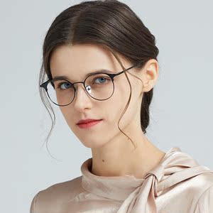 潘通pantone近视眼镜框时尚潮流全框金属镜架男可配近视度数36029