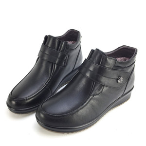 冰洁女鞋冬皮鞋