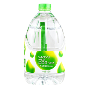 5l*4桶整箱 专业蒸馏制法饮用水蒸馏水屈臣氏大桶