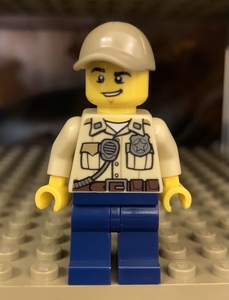 乐高lego 城市 cty519 60069 沼泽警察局 警察 b113