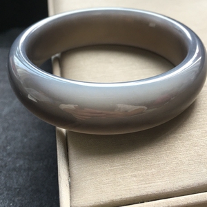 玉韵传说 新疆和田玉帝王紫紫罗兰手镯内径:59mm 带证书