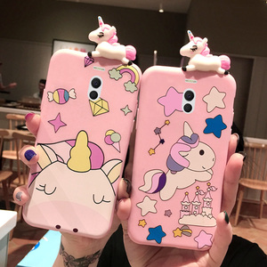 基新达魅族v8手机壳魅蓝s6/max可爱独角兽note6/note5女软套note3