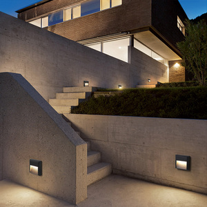 米罗兰户外台阶灯楼梯踏步灯防水别墅庭院花园灯墙角灯室外地脚灯