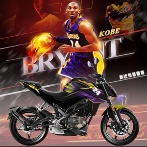 定制春风nk250版画贴纸 改装贴花全车身贴个性贴花摩托毒液皮卡丘