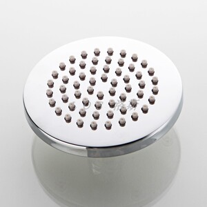 浴室淋浴房雨淋淋沐浴喷头4寸圆形全铜小花洒莲蓬单头abs多功能