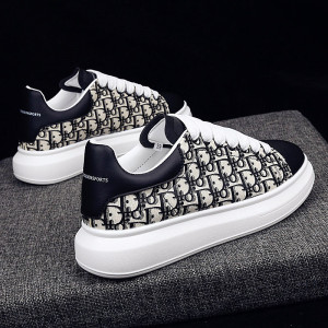 香港代购 同款supreme女鞋麦昆联名款小白鞋透气休闲男鞋情侣板鞋