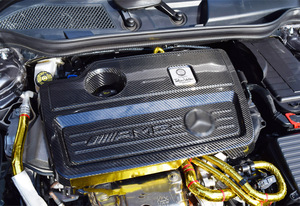 奔驰 碳纤维 引擎盖 a45 cla45 gla45amg款 改装 发动机盖 车头盖