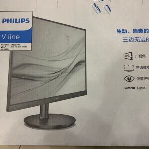 tb140844615淘宝飞利浦273v7qhsb27寸ips高清液晶显示器广视角三边