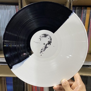 问号黑怕经典专辑黑白双色黑胶唱片lp