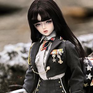 asdoll天使工房,bjd娃衣,,三分女大雪军装包臀裙,cl31803071