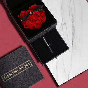 mac唇膏口红礼盒套装爱心玫瑰礼盒情人节圣诞生日礼物