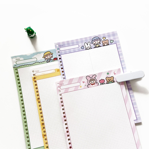 包邮丨卓大王 阿卓大册子 学习用纸b5便签本笔记纸国誉 正版打孔