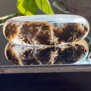 发丝玛瑙玉髓手镯