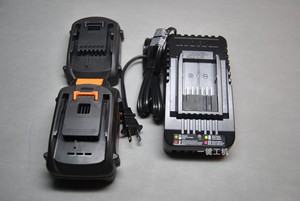 WORX威克士美版20V电池WA3525 WA3012原装锂电池充电器WA3881