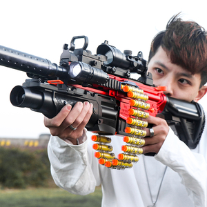 手自一体m416电动连发软弹枪儿童玩具枪男孩机关枪仿真加特林狙击