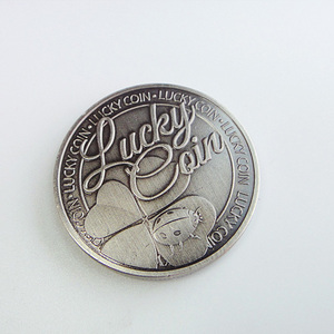 个性魔法世界幸运硬币你值得拥有所有幸福闺蜜情侣礼物