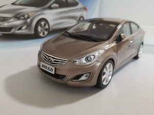 1:18原厂合金北京现代朗动车模朗动汽车模型金银色
