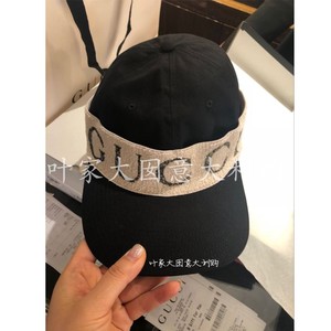 意大利正品代购gucci古奇帽子棒球帽男女同款古驰logo拼接鸭舌帽