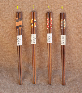 精心生活一人一筷!分餐好看的日式黑胡桃木 工艺筷子