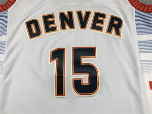 刺绣掘金队15号约基奇球衣城市版约老师篮球服27号穆雷男女背心