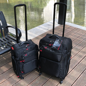 外贸小型超轻牛津布行李箱旅行箱登机箱22寸户外双肩包可背拉杆箱