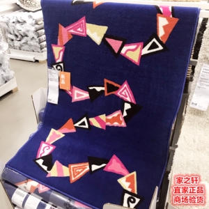 正品ikea宜家凯瑞斯玛短绒地毯联名限量版北欧客厅卧室沙发边床前