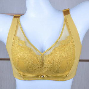新款俏丹娜文胸22206软钢圈薄棉cde全罩杯显小侧收固定调整型内衣