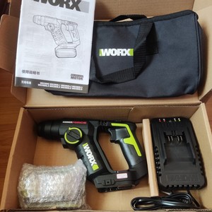 威克士多功能锂电充电电锤wu380s轻型手电钻冲击转钻无刷电动工具