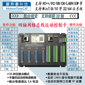 固高雷赛运动控制卡替代网口xy平台丝杆导轨点胶螺丝贴片机器视觉