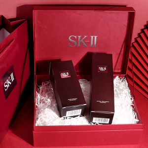 七夕礼物 顺丰包邮 skii/sk-ii/sk2男士洗面奶神仙水礼盒skll套装