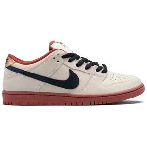 正品耐克nike sb dunk low pro浅金色翻毛皮男子板鞋bq6817-100