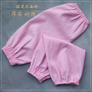 工地干活结实耐磨袖套袖筒袖头宽口加肥男士工地劳保工人做饭长款