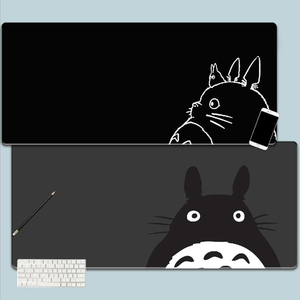 宫崎骏龙猫动漫周边电脑笔记本桌垫可爱办公ins风超大日式鼠标垫