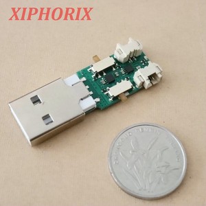 1S 3.7V锂电用 两路USB小容量锂电池充电器 50/100mA充电电流可选