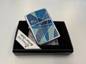zippo 柔和七星 mildseven 2006年 盔甲树脂镶嵌