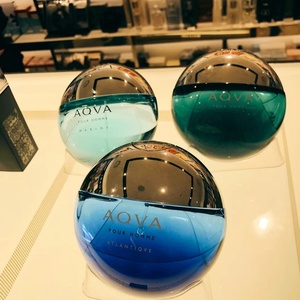 宝格丽aqva 水能量 碧蓝深蓝浅蓝大西洋海韵 清新男士淡香水15ml