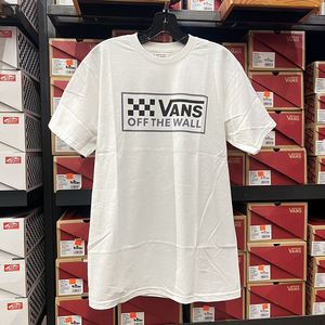 Vans范斯男士圆领短袖T恤夏季休闲舒适透气全棉时尚潮流印花logo