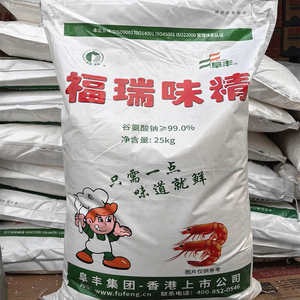 80目阜丰福瑞味精50斤餐厅商用大袋提鲜调味料无盐味精火锅25公斤
