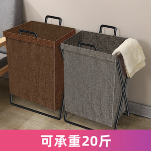 家用脏衣篓脏衣服收纳筐大号创意型日式布艺防水可折叠脏衣篮