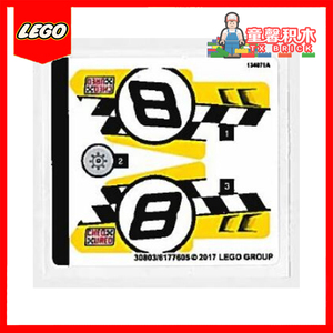 乐高LEGO正品科技零配件 30803 特技摩托车 42058 贴纸 6177605