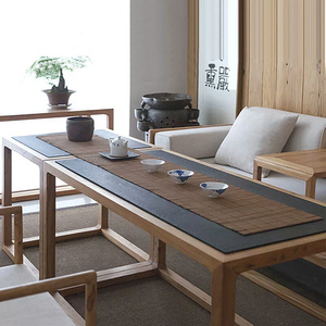 新中式罗汉床茶桌椅组合沙发茶桌一体茶台沙发泡茶桌办公室 配