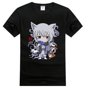 夏龙1巴卫短袖 动漫周边纯棉q版衣服夏 元气少女缘结神桃园奈奈生 - 