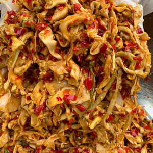 腌制剁椒辣椒酱芥菜蔬菜青菜江西脆嫩榨菜皮酸辣开胃下饭辣菜