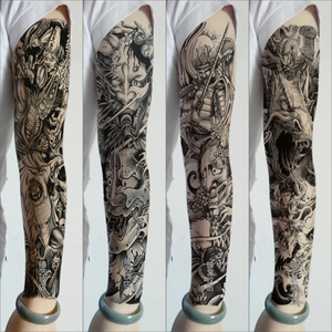 纹身花臂黑白无常