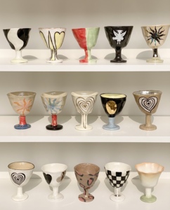 [YURUUI设计师]韩国 Nightfruiti 创意手绘陶瓷杯纯手工 正品进口