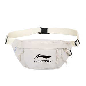 006人付款淘宝潮牌李宁男女胸包休闲运动单肩小背包学生情侣斜挎包