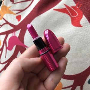 mac mini迷你子弹头口红唇膏小样1.7g show orchid 玫红色显白