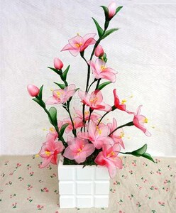 手工制作杜鹃花